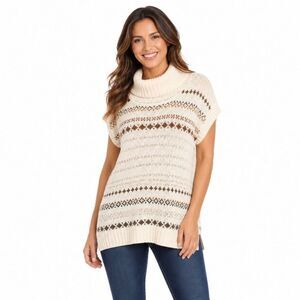 Maurices Size Large Cream Sweater